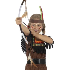 Hot Disfraz de India Deluxe para niña 7-9 años Disfraces|Halloween