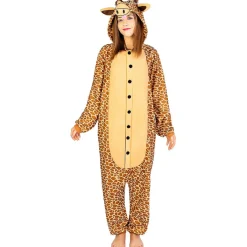 Discount Disfraz de jirafa onesie para adulto S-M Halloween|Disfraces