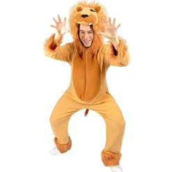 Hot Disfraz de león para adulto L-XL Disfraces|Halloween