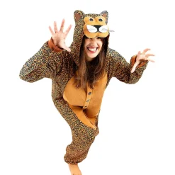 Disfraz de leopardo onesie para adulto L-XL*Funidelia Sale