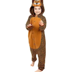 Disfraz de leopardo onesie para niños 5-6 años*Funidelia Sale