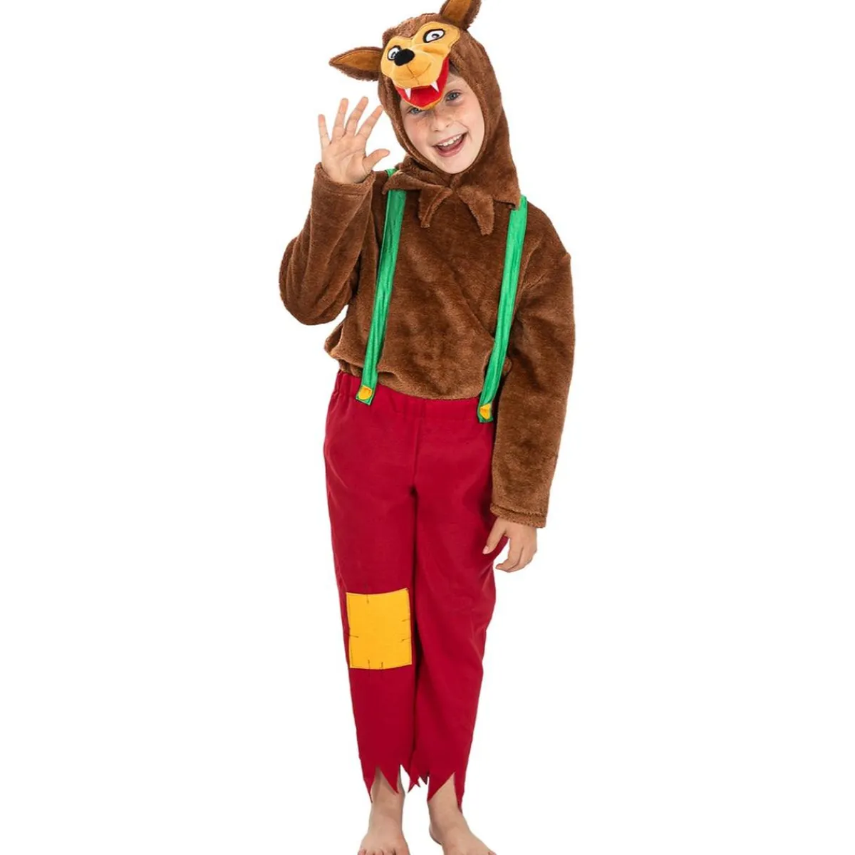 Disfraz de Lobo feroz para niño 7-9 años*Funidelia Online