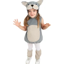 Online Disfraz de lobo peluche niño 3-4 años Disfraces|Halloween