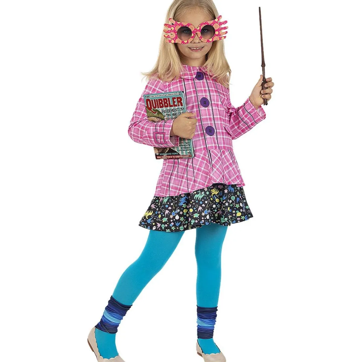 Online Disfraz de Luna Lovegood para niña 10-12 años Halloween|Disfraces