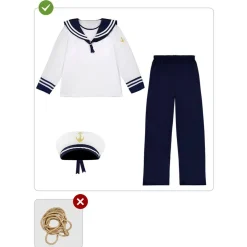 Outlet Disfraz de marinero para hombre L Halloween|Disfraces