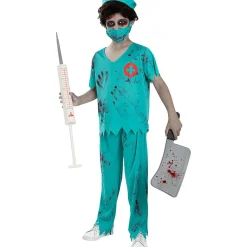 Disfraz de médico zombie niño 7-9 años*Funidelia Discount