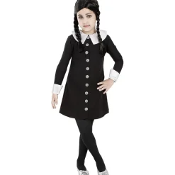 Disfraz de Miércoles Addams niña 10-12 años*Funidelia New