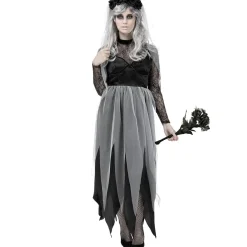 Outlet Disfraz de novia fantasma mujer XL Halloween