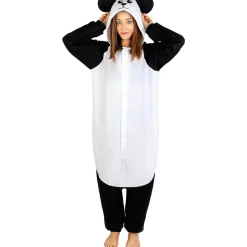 Outlet Disfraz de oso panda onesie para adulto L-XL Halloween|Disfraces