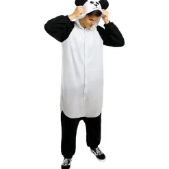 Outlet Disfraz de oso panda onesie para adulto L-XL Halloween|Disfraces