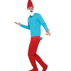 Hot Disfraz de Papá Pitufo M-L para adulto Disfraces|Halloween