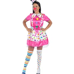 Online Disfraz de payasa M-L Halloween|Disfraces