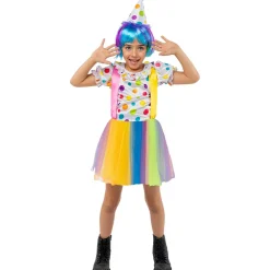 Outlet Disfraz de payasa para niña 3-4 años Disfraces|Halloween