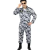 Clearance Disfraz de piloto de caza para hombre S-M Halloween|Disfraces