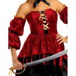 Sale Disfraz de pirata corsaria elegante para mujer XL Disfraces|Halloween