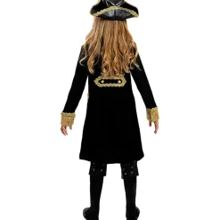Best Disfraz de pirata deluxe para niña- Colección colonial 5-6 años Disfraces|Halloween