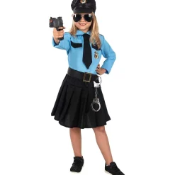 Best Disfraz de policía azul niña 10-12 años Disfraces|Halloween