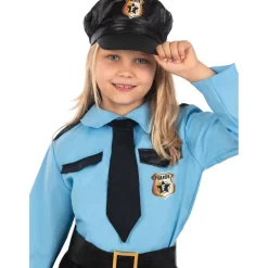 Best Disfraz de policía azul niña 10-12 años Disfraces|Halloween