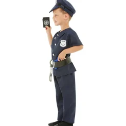 Hot Disfraz de policía para niños 7-9 años Halloween|Disfraces