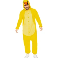 Disfraz de pollito onesie para adulto L-XL*Funidelia Best