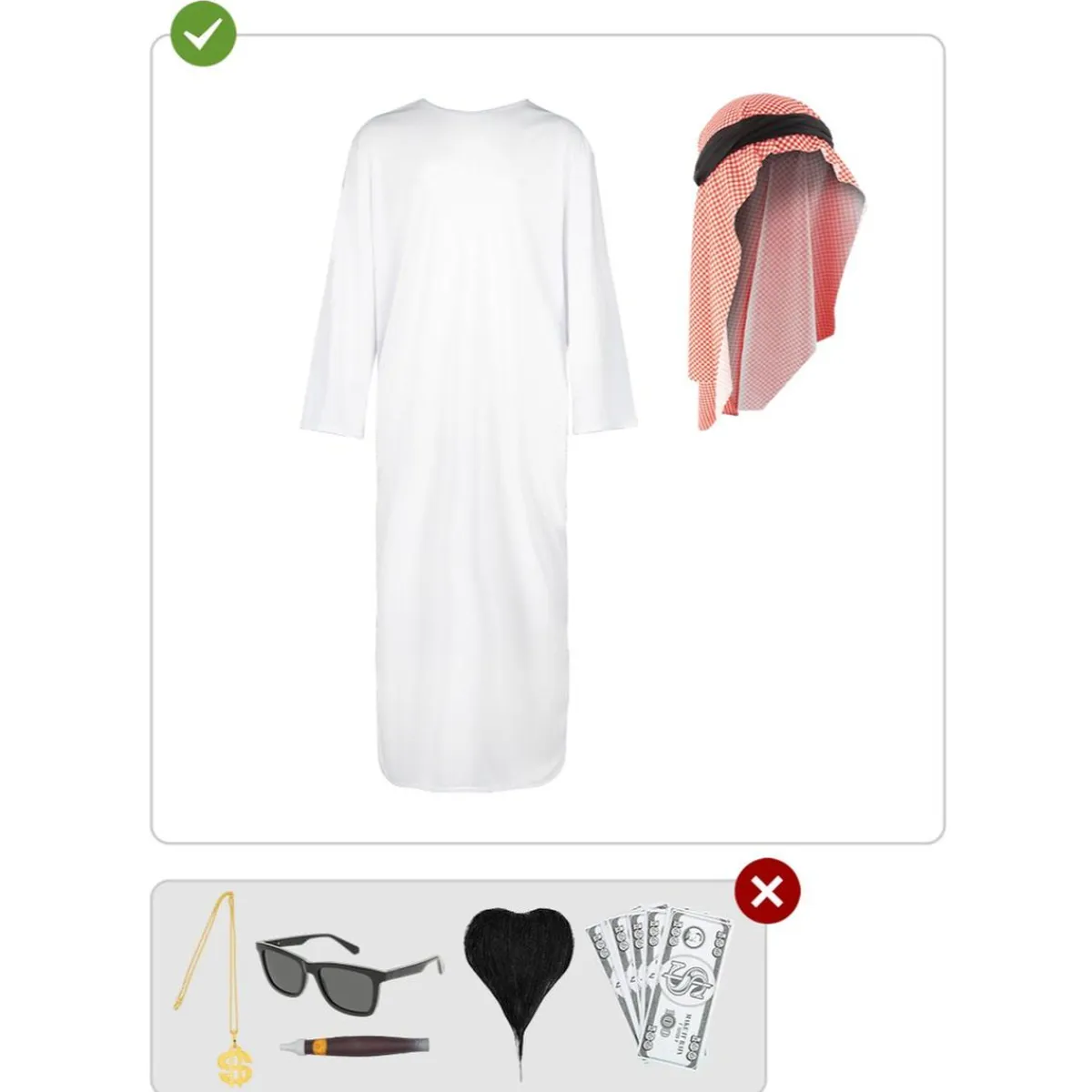 Discount Disfraz de árabe XL Disfraces|Halloween