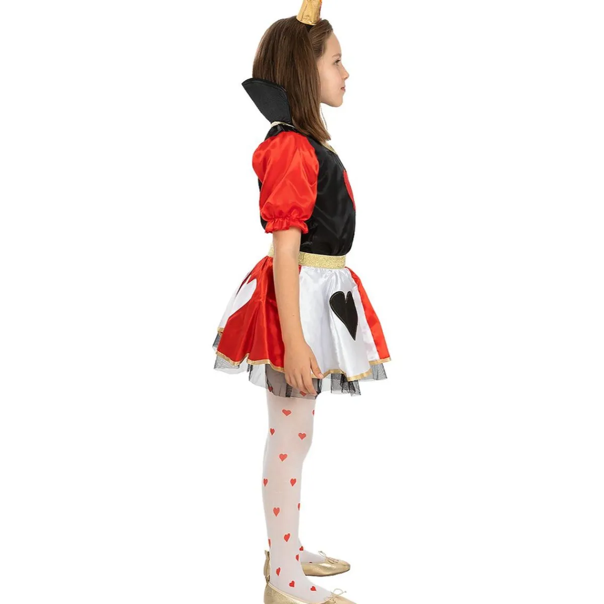 Disfraz de Reina de corazones para niña 7-9 años*Funidelia Discount