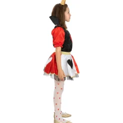 New Disfraz de Reina de corazones para niña 10-12 años Disfraces|Halloween