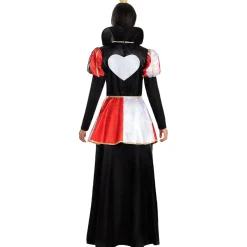 Disfraz de Reina de corazones clásico para mujer M*Funidelia