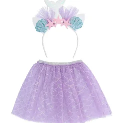 Disfraz de sirena con falda brillante y tiara ㅤ*TOYS "R" US Online