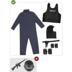 Sale Disfraz de SWAT para hombre XL Disfraces|Halloween