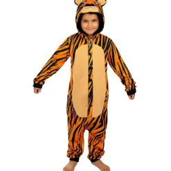 Hot Disfraz de tigre onesie para niños 10-12 años Halloween|Disfraces