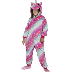 Disfraz de unicornio multicolor onesie para niños 3-4 años*Funidelia Hot