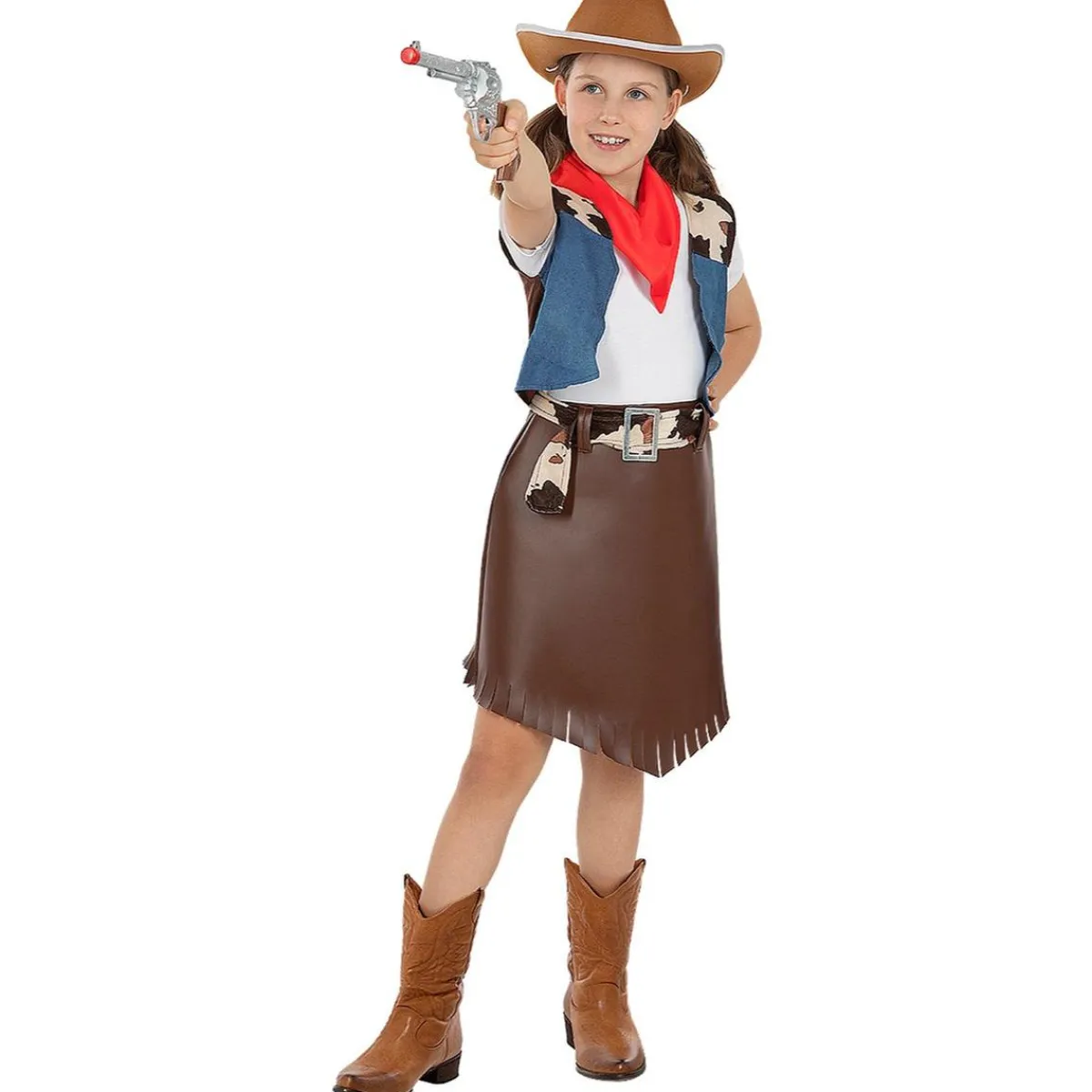 Discount Disfraz de vaquera para niña 10-12 años Disfraces|Halloween