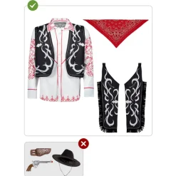 Outlet Disfraz de vaquero para adulto XL Disfraces|Halloween