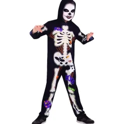 Hot Disfraz Infantil - Esquelito Chuli 5-7 años Disfraces|Halloween