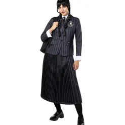 Online Disfraz Miércoles Addams uniforme mujer S Disfraces|Halloween