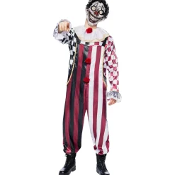 Disfraz Payaso Terrorífico Premium hombre XXL*Funidelia Discount