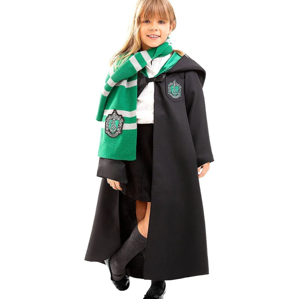 Online Disfraz Slytherin Harry Potter para niños 7-9 años Disfraces|Halloween
