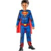Disfraz Superman sostenible con capa 7-8 años (122-128 cm)ㅤ Disfraces|Halloween