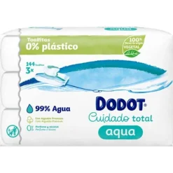 - Toallitas Hidratantes Aqua Sin Plástico 3x48*DODOT