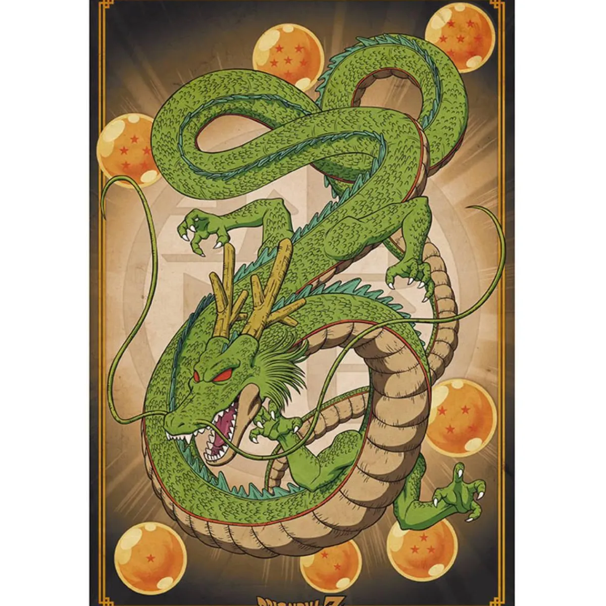 Hot Dragon Ball - Póster Dragón Shenron Friki Zone|Merchandising