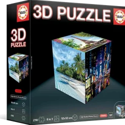 Discount Educa - 3D Puzzle Viajes Juegos Y Puzzles
