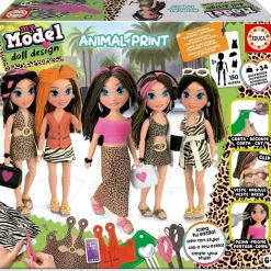 - My Model Doll Design Animal Print*EDUCA BORRAS Clearance
