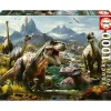 New - Puzzle Adultos Dinosaurios Salvajes 1000 Piezas ㅤ Juegos Y Puzzles