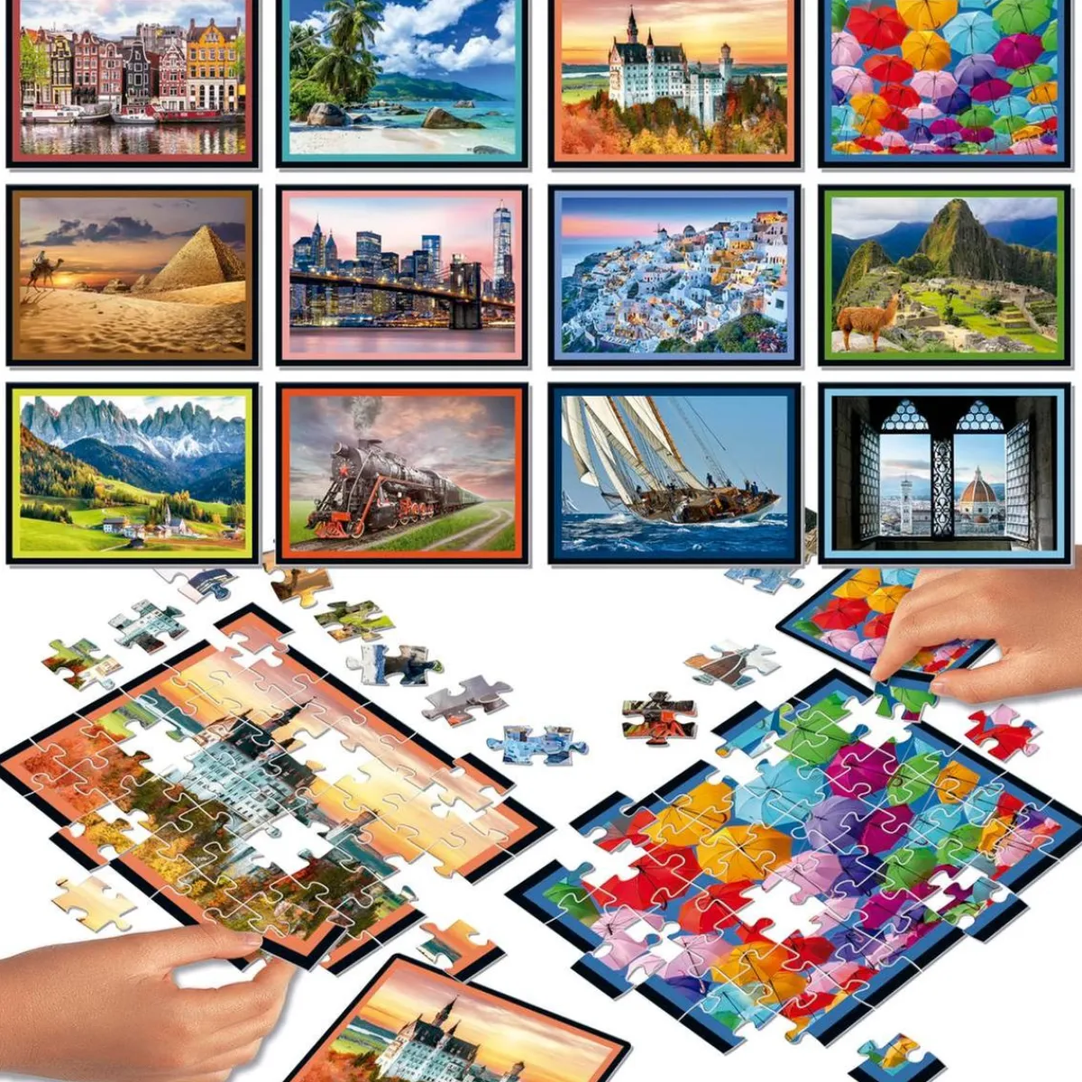 - Puzzle Battle Paisajes Juegos Y Puzzles