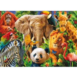 - Puzzle collage de animales salvajes 500 piezas ㅤ*EDUCA BORRAS Outlet