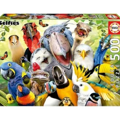 Best - Puzzle de pajarito: 500 piezas, 48x34 cm con Cola Fix para montaje ㅤ Juegos Y Puzzles