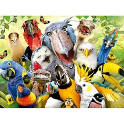 Best - Puzzle de pajarito: 500 piezas, 48x34 cm con Cola Fix para montaje ㅤ Juegos Y Puzzles