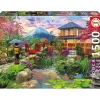 New - Puzzle Jardín Japonés de 1500 Piezas ㅤ Juegos Y Puzzles