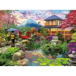 New - Puzzle Jardín Japonés de 1500 Piezas ㅤ Juegos Y Puzzles